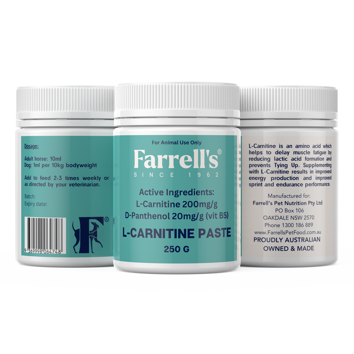 L-Carnitine Paste 250g Pack of 3